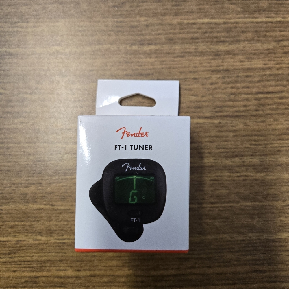 Fender ft-1 tuner clip on in black